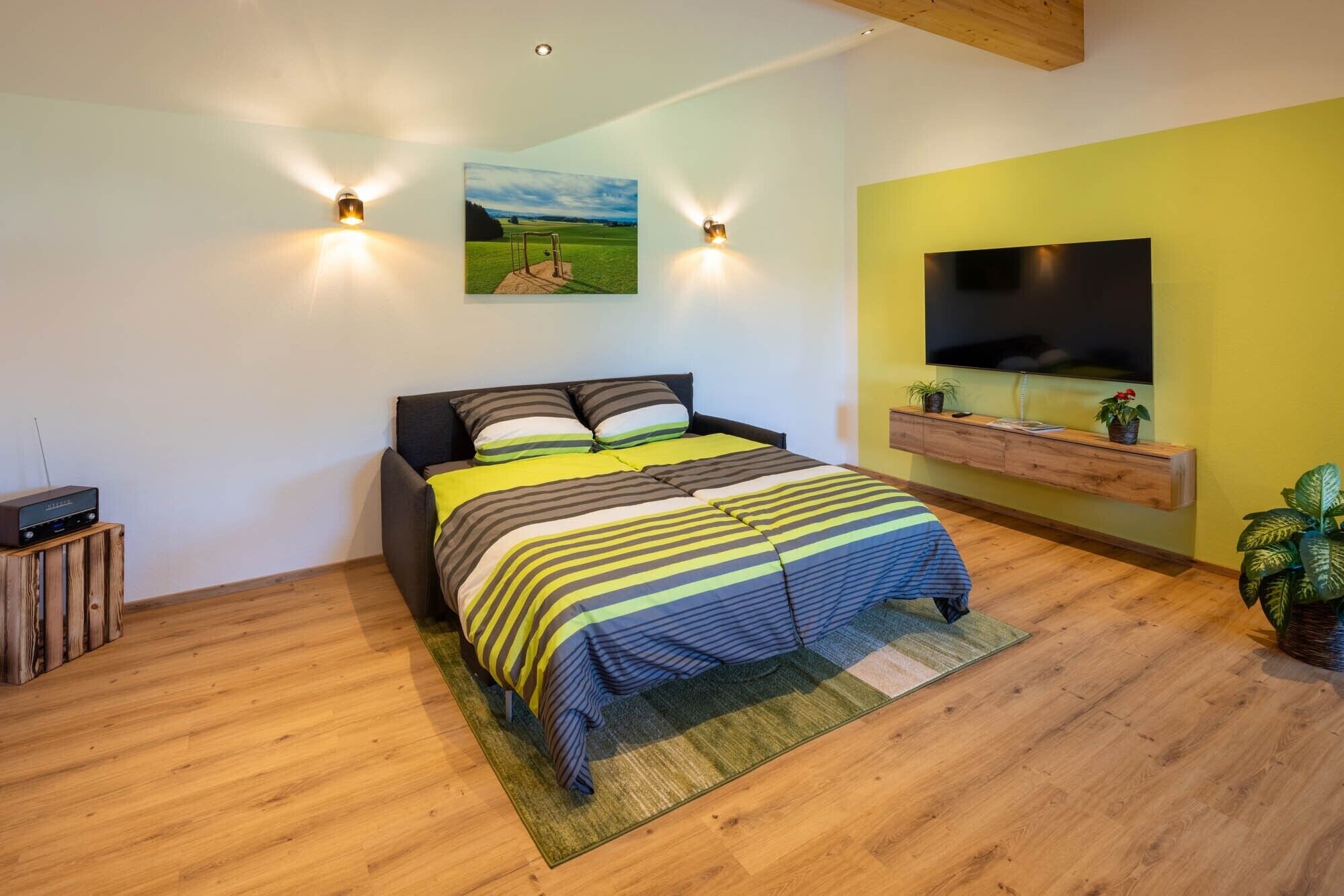 1 Schlafzimmer, Bügeleisen/Bügelbrett, kostenloses WLAN, Bettwäsche