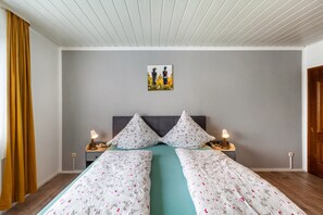 2 chambres, Wi-Fi gratuit, draps fournis