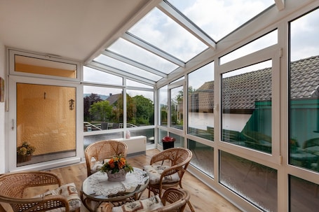 Interior. Apartment 'Rosi's Ferienwohnung' with Mountain View, Shared Terrace and Wi-Fi