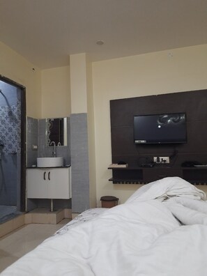Wifi gratis y ropa de cama 