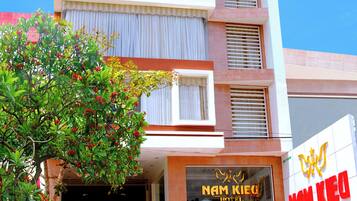 Fassade der Unterkunft