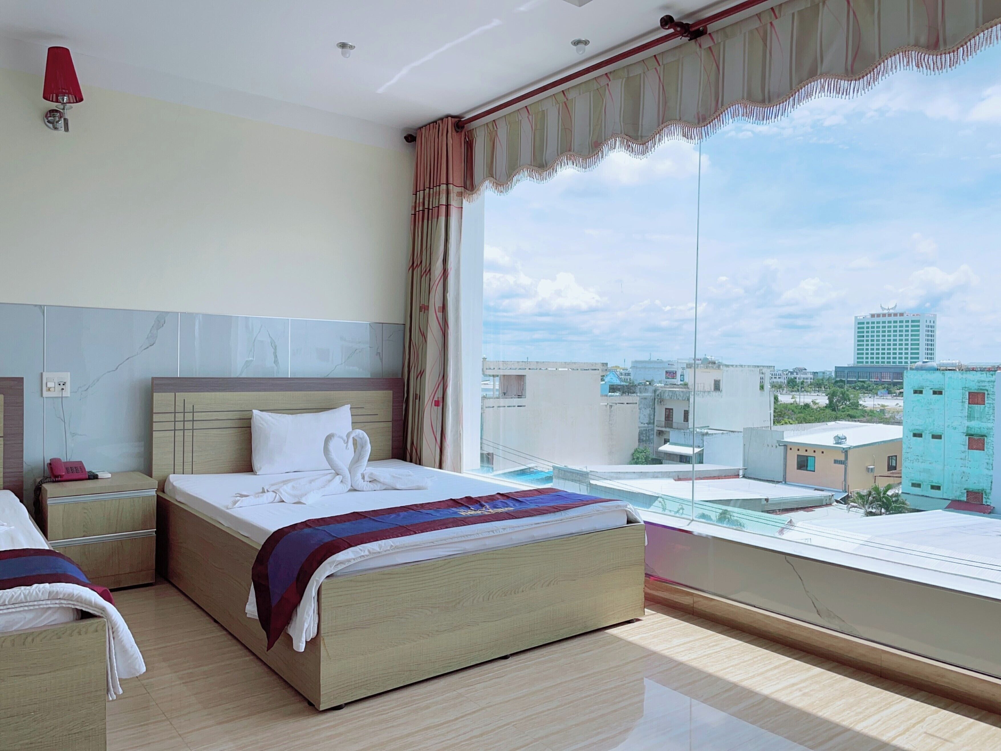 Quarto duplo | Wi-Fi de cortesia, roupa de cama