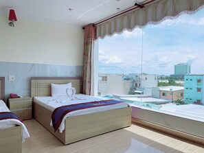 Chambre avec lits jumeaux