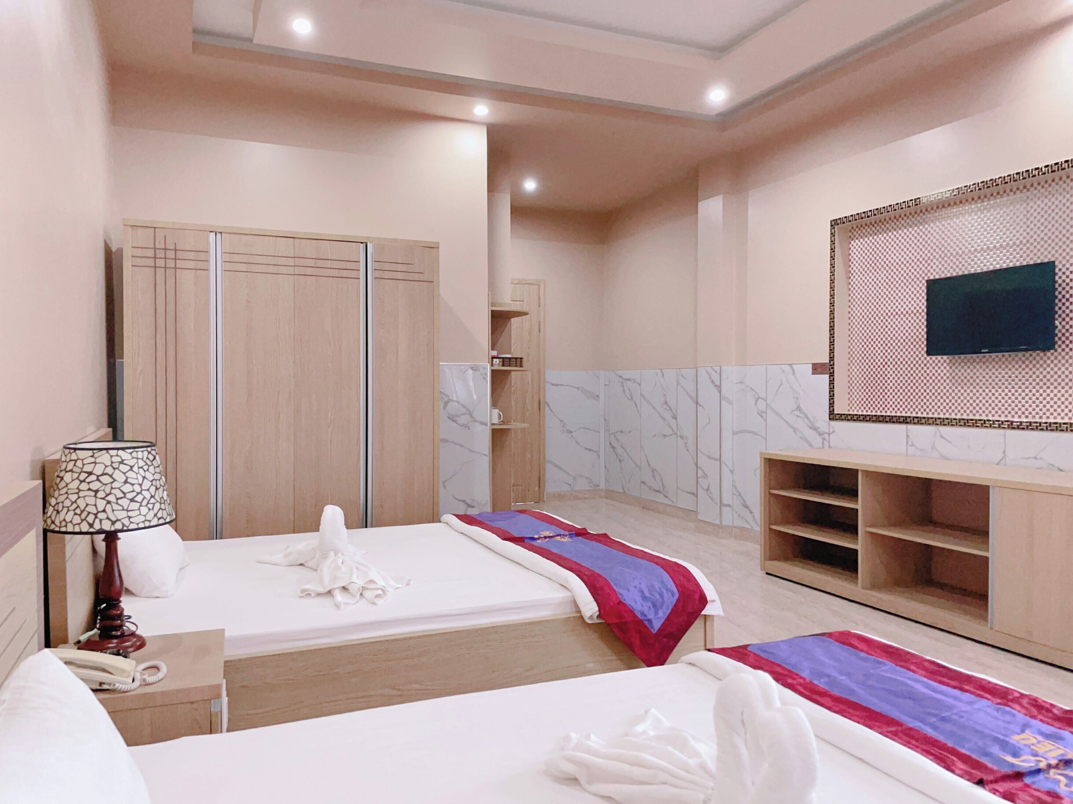 Habitación cuádruple | Wifi gratis y ropa de cama 