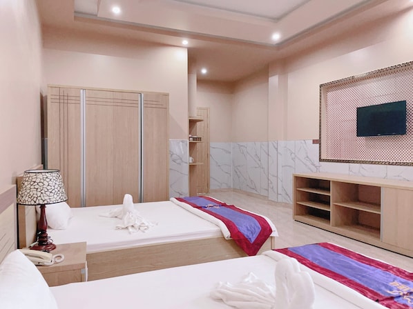 Wi-Fi gratuit, draps fournis