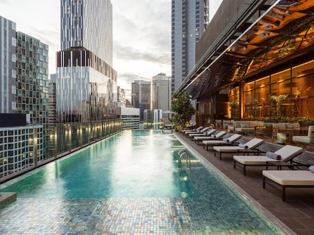 Outdoor pool. Hyatt Centric City Centre Kuala Lumpur