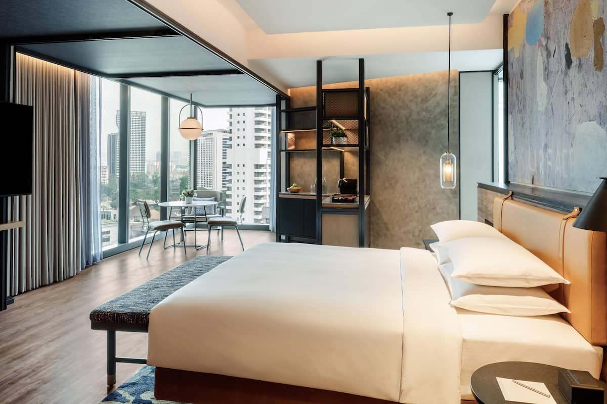 Suite, 1 King Bed | 1 bedroom, hypo-allergenic bedding, minibar, in-room safe