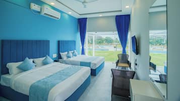 家庭客房 | 高級寢具、Select Comfort 床墊、免費 Wi-Fi、床單