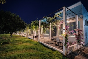 Vue sur le jardin