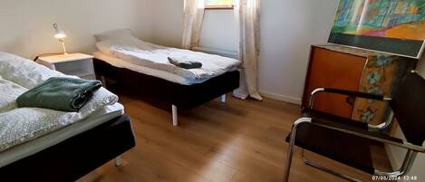 2 bedrooms, WiFi, bed sheets