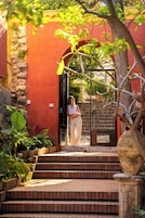 Entrada de la propiedad