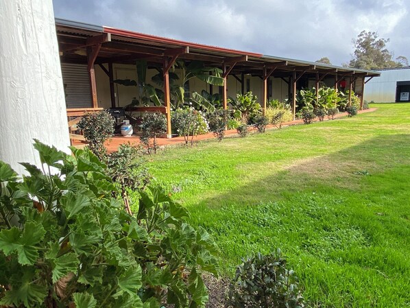 Overnattingsstedets uteområder