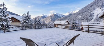 CASA-Joubarbe Super 4p terrasse plein sud Arvieux!