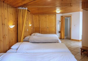 4 makuuhuonetta, silitysrauta/-lauta, Wi-Fi