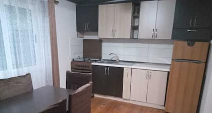 Charming 1-bedroom villa in serene Shkoder with WiFi, AC and Garden view.