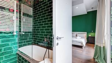 Appartement, 1 chambre, non-fumeur, vue ville | Salle de bain