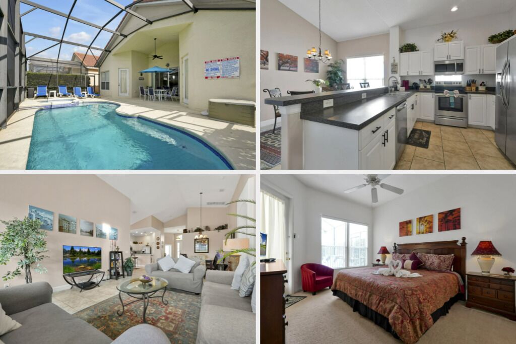 Tuscan Hills: South Pool Villa Disney + Game Room