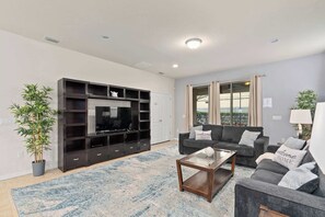 Televisión, oficina