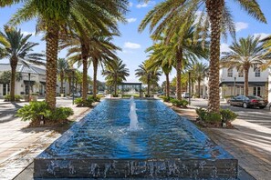 Una piscina riscaldata