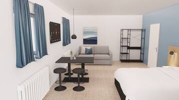 Comfort Apartment | 1 bedroom, laptop workspace, free WiFi