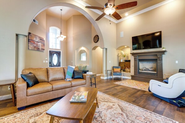 House (3 Bedrooms) | Front of property - Clovis Retreat w/ Patio & Yard ~ 3 Mi to Old Town! (Clovis)