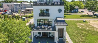 Modern Ludington Apartment Across From the Lake!