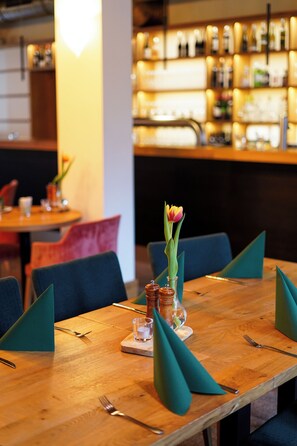 Regionale gerechten, tuinzicht 