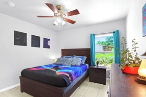 3 chambres, fer et planche Ă repasser, Wi-Fi, draps fournis