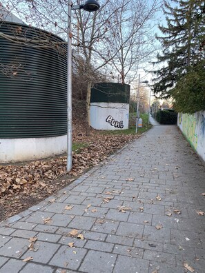 Enceinte de l’hébergement