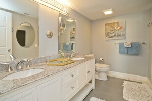 Suihku, pyyhkeet, saippua, vessapaperi