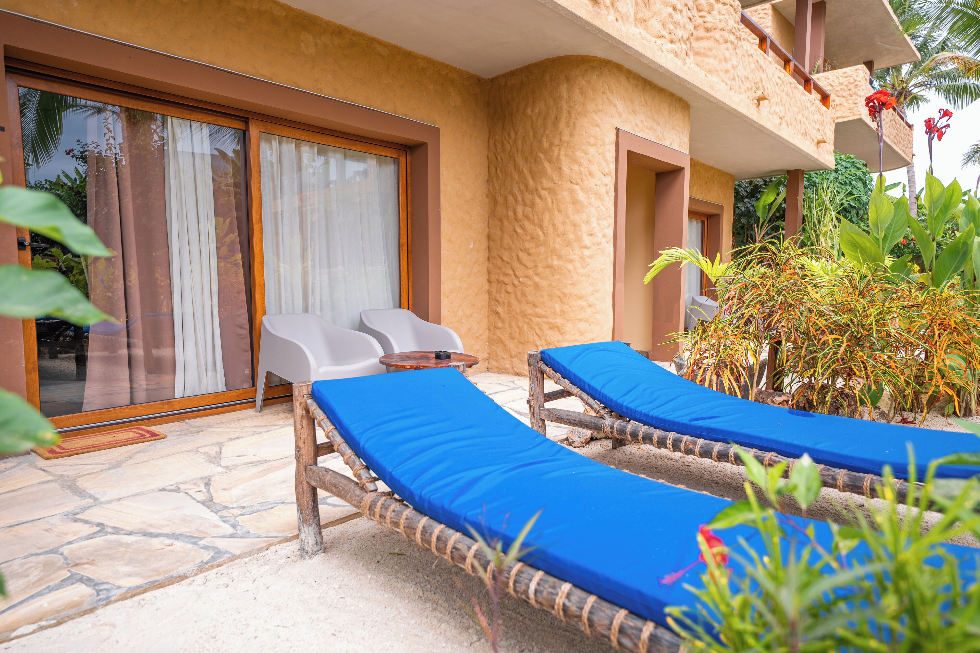 Vue sur le jardin