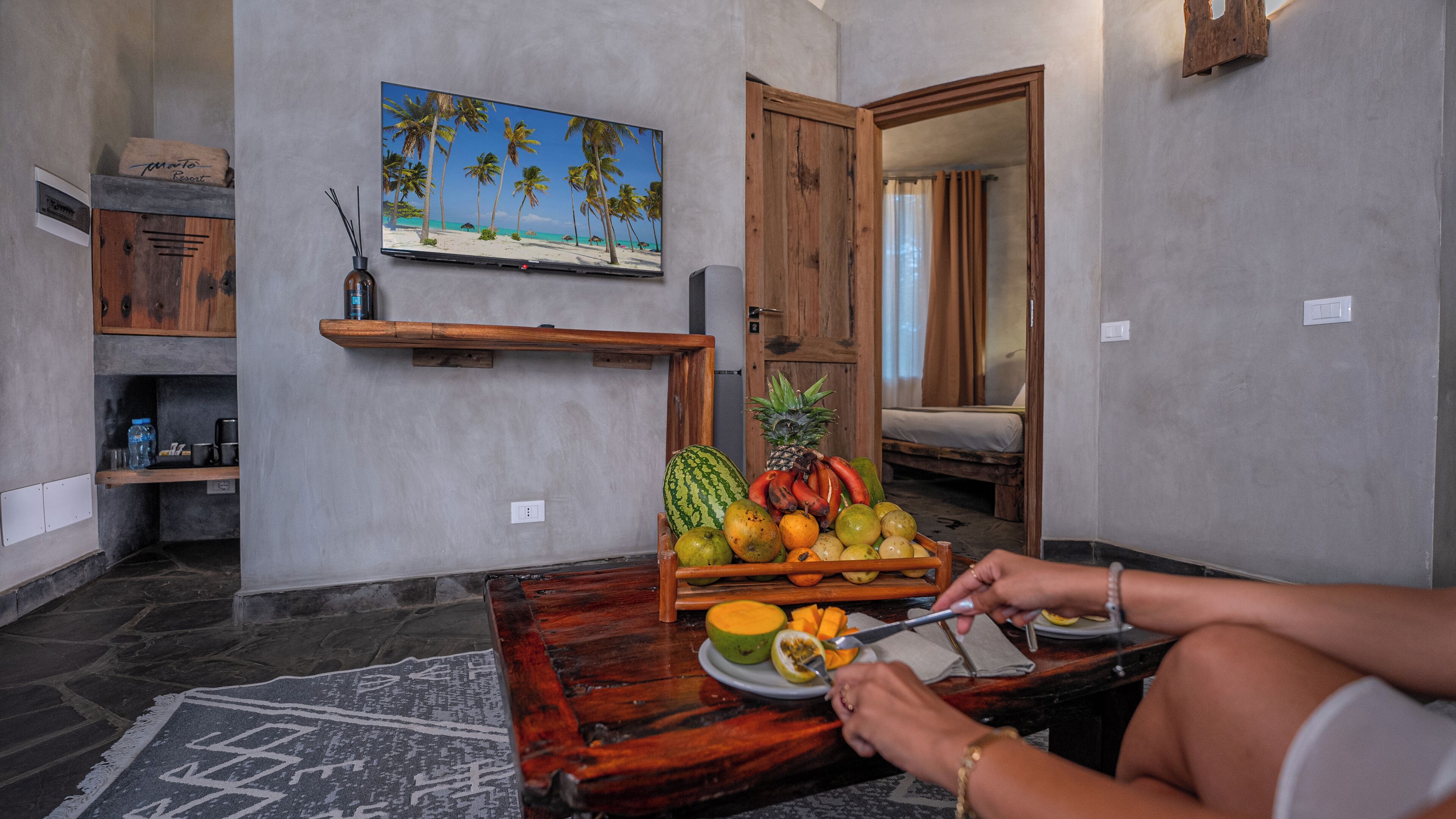 Doppia familiare, balcone, vista giardino | Minibar, una cassaforte in camera, Wi-Fi gratuito