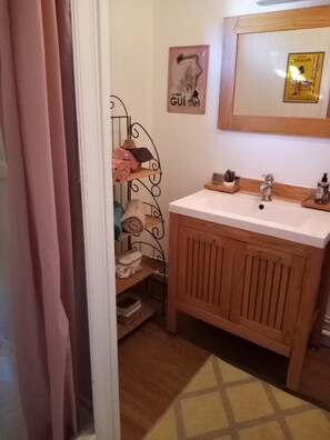 Hair dryer, toilet paper