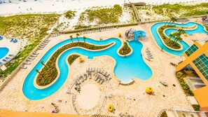Lägenhet - 2 sovrum | Pool | Inomhuspool och utomhuspool