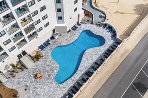 Indoor pool, a heated pool