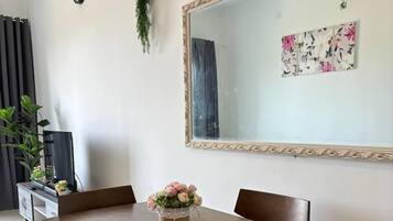 Family Condo, Balcony, City View | In-room dining
