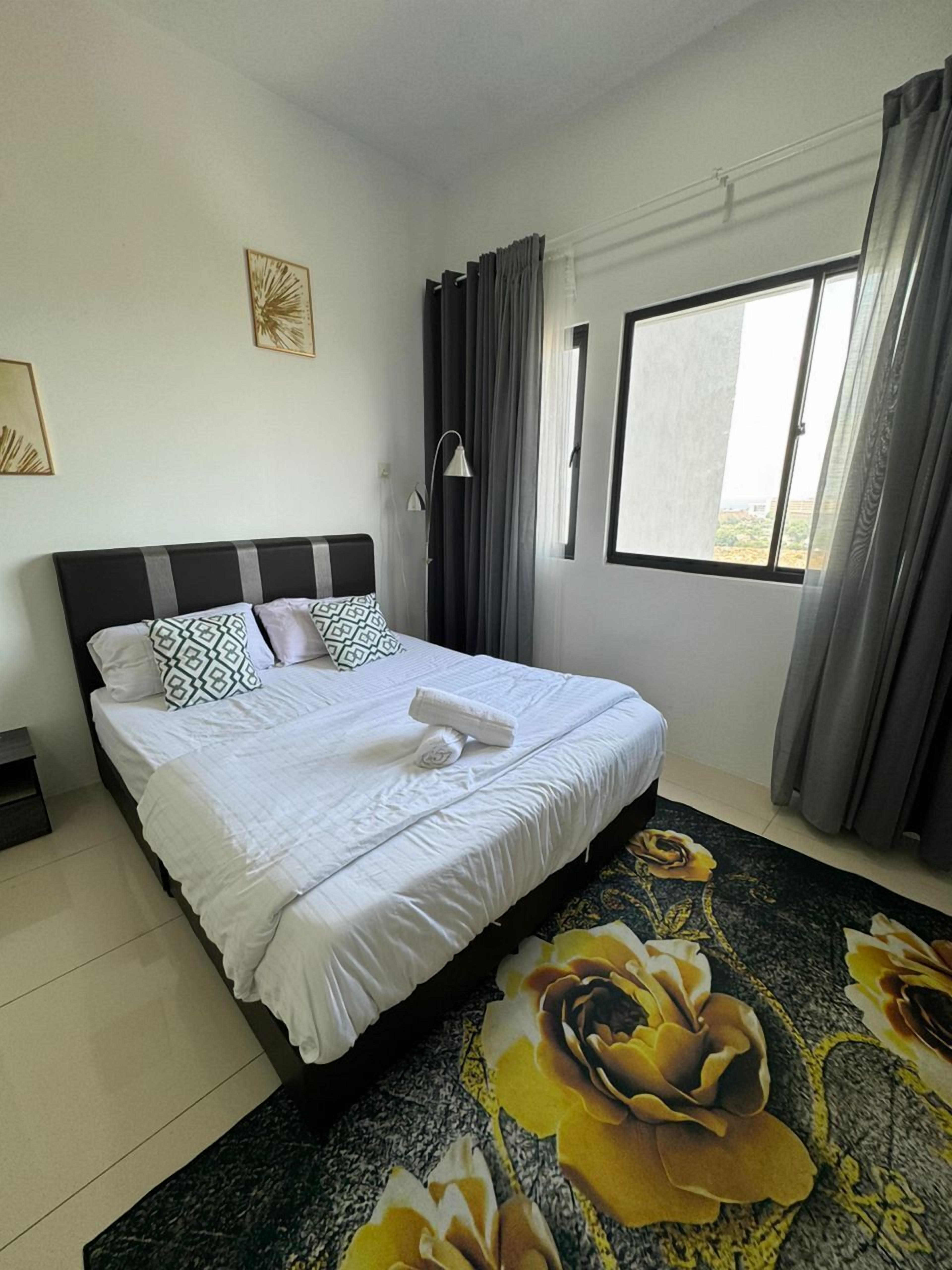 家庭公寓式客房, 阳台, 城市景观 | 浴室