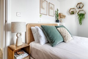 1 bedroom, iron/ironing board, travel crib, free WiFi