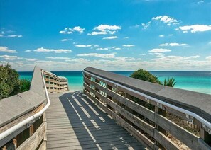 Beach nearby