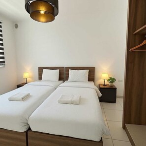 3 bedrooms, WiFi, bed sheets