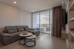 Executive Suite de 2 habitaciones con jacuzzi | Wohnbereich
