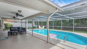 Beheizter Pool