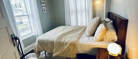 2 chambres, fer et planche à repasser, lit de bébé portatif, Wi-Fi