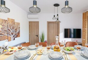 Dining - Villa Eleonas with private swimming pool (Rethymno)