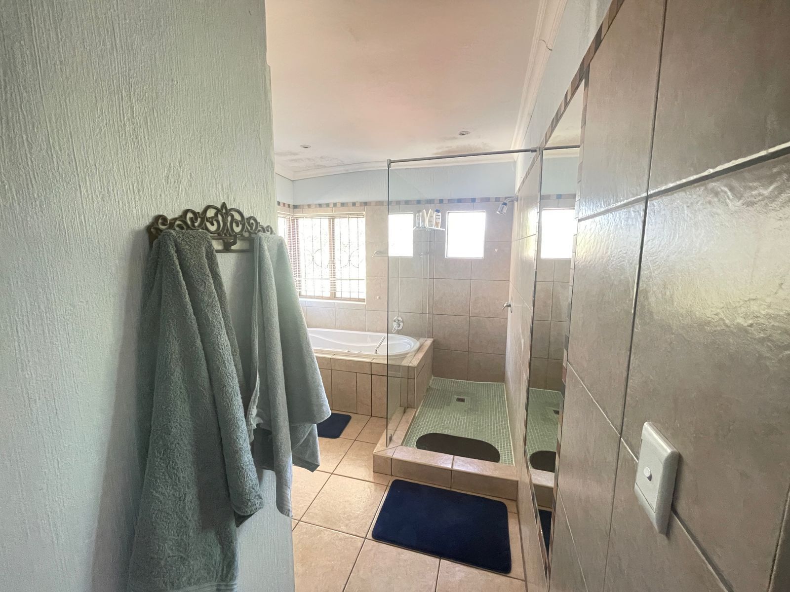 Towels, toilet paper
