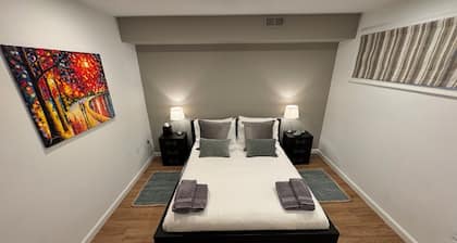 Clean comfy Reston B&B with ping pong table