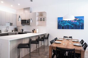 Condo | In-room dining - Rustic Retreat by Revelstoke Vacations (REVELSTOKE)