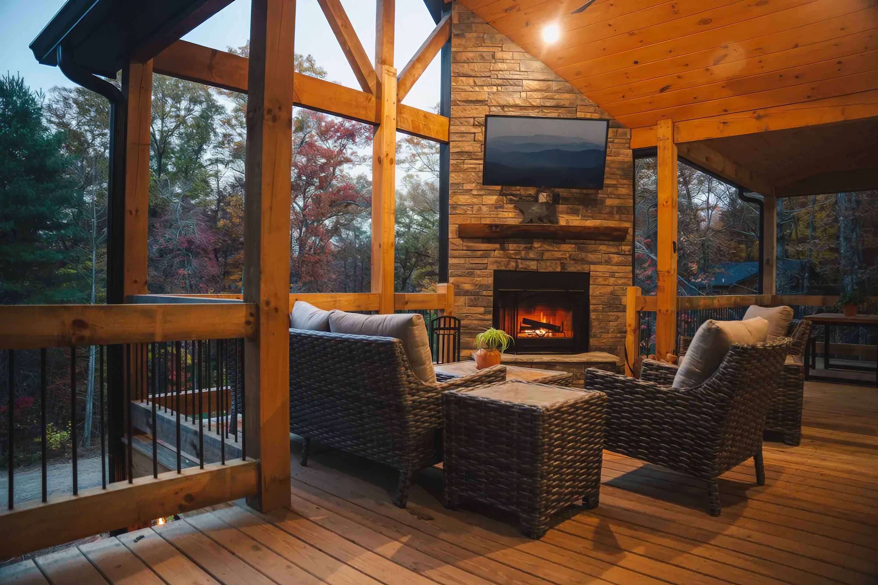 Overnattingsstedets uteområder