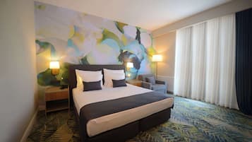 Suite, 2 Schlafzimmer | Hochwertige Bettwaren, Minibar, Zimmersafe, Verdunkelungsvorhänge