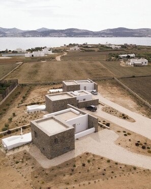 Aerial view - Campo Suites (Paros)